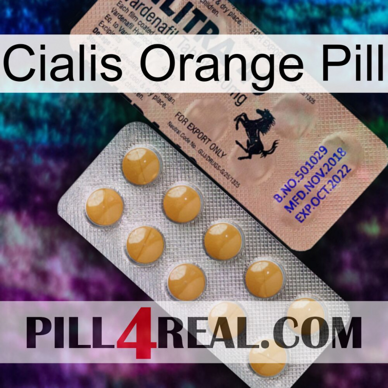 Cialis Orange Pill 41